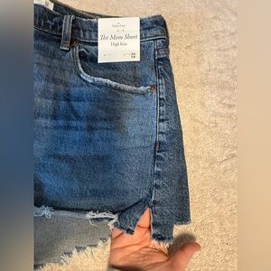 Abercrombie and Fitch curve love mom shorts